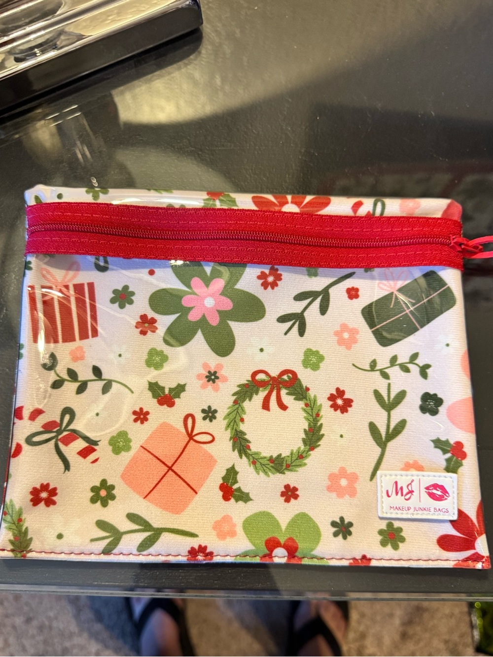 Brand new Makeup Junkie large multi use pouch